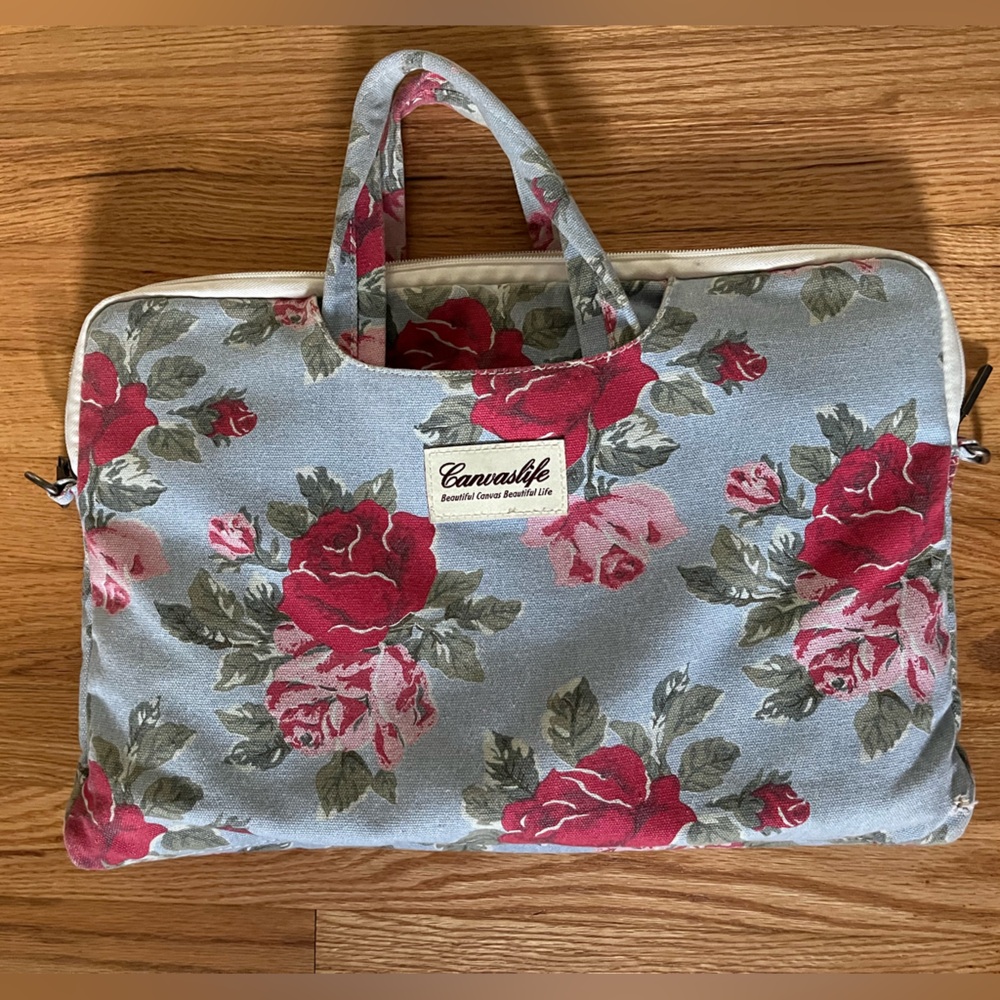 15/15.6inch Canvaslife Floral Laptop Case